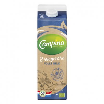 Campina Biologisch volle melk