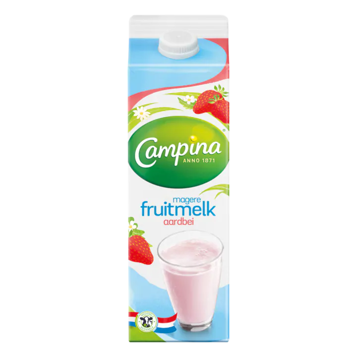 Campina Fruitmelk Aardbei