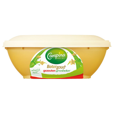 Campina Botergoud gezouten grasboter kuipje