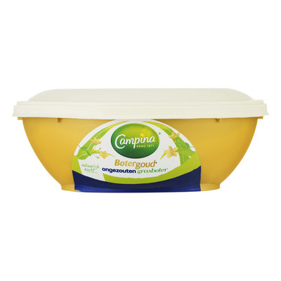 Campina Botergoud ongezouten grasboter kuipje