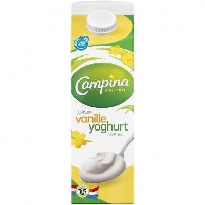 Campina Halfvolle vanille yoghurt