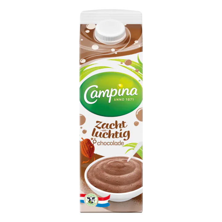 Campina Zacht en Luchtig Chocolade