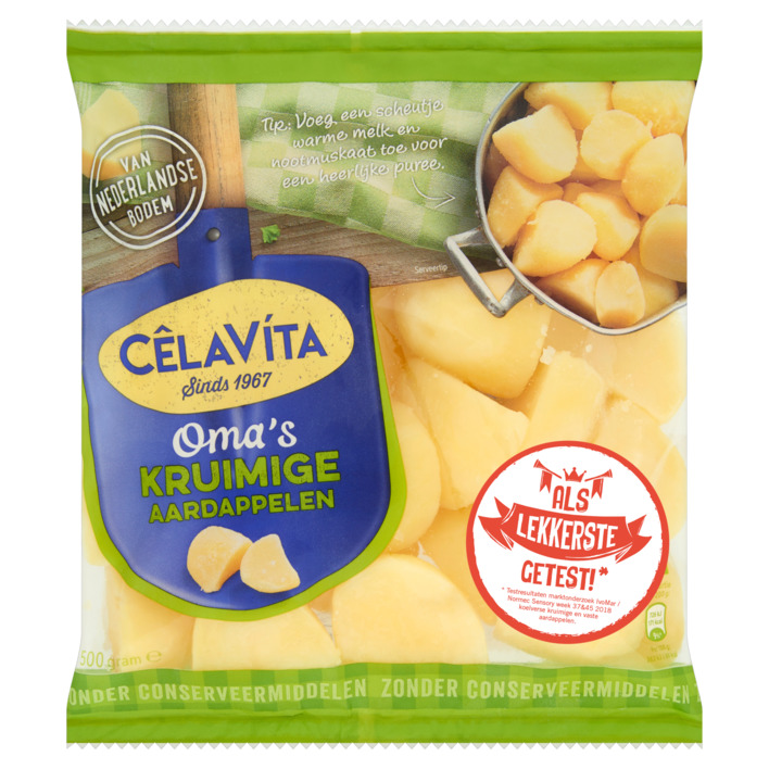 CêlaVíta Oma's kruimige aardappelen