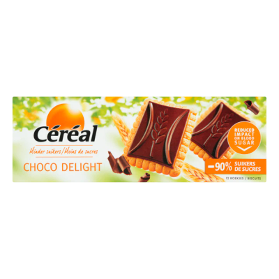 Céréal Minder Suikers Choco Delight 12 Stuks