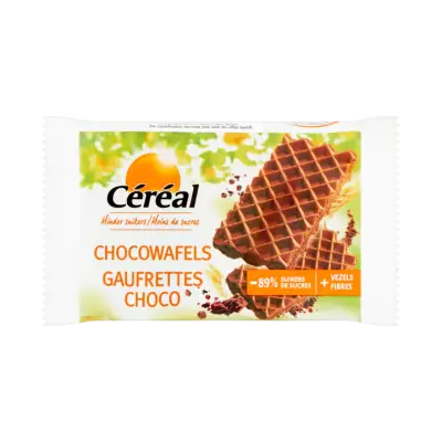 Céréal Minder Suikers Chocowafels