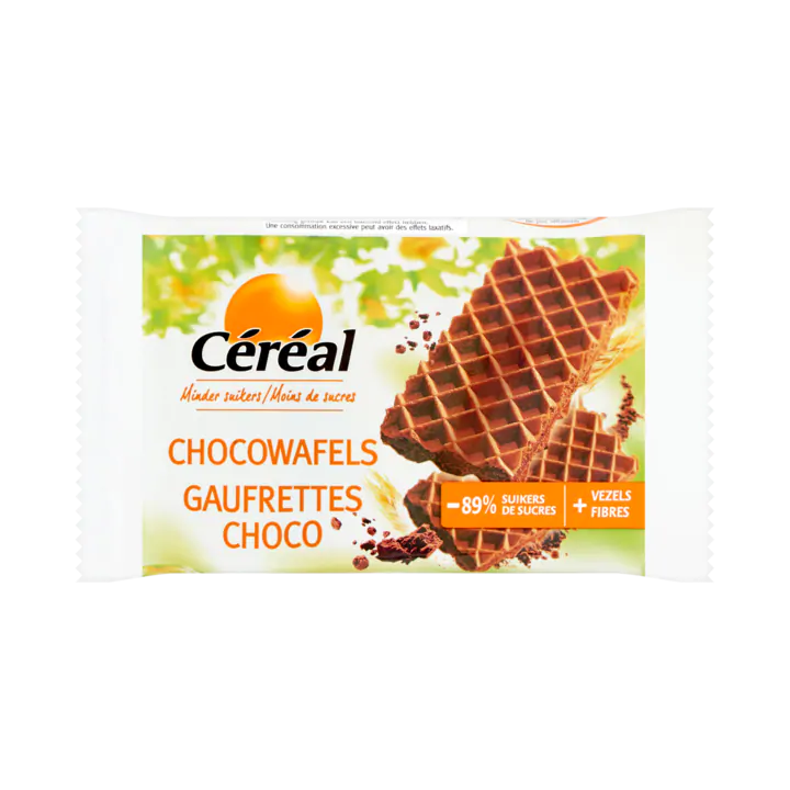 Céréal Minder Suikers Chocowafels