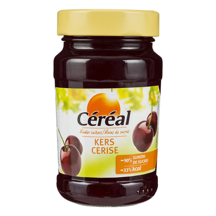 Cereal Fruitbeleg kersen minder suikers