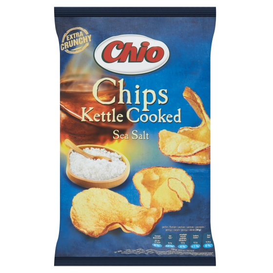 Chio kettle cooked sea salt 120 gram