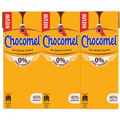 Chocomel 0% suiker toegevoegd multipack
