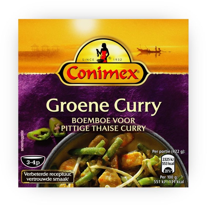 Conimex Boemboe groene curry