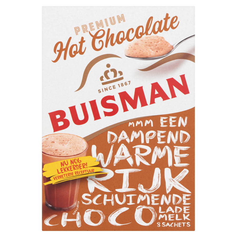 Buisman Oploskoffie hot chocolate