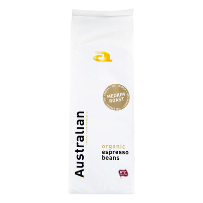 Australian Coffee beans medium roast biologisch