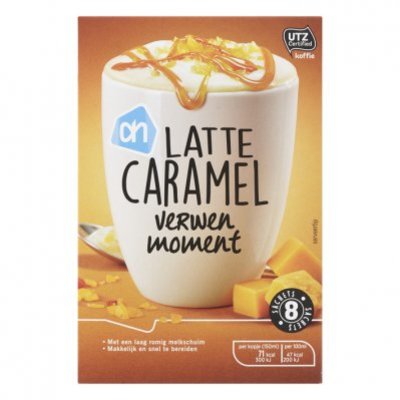 Huismerk Latte caramel portie pak UTZ