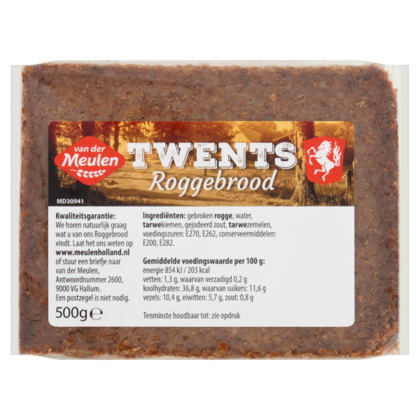Van der Meulen Roggebrood Twents
