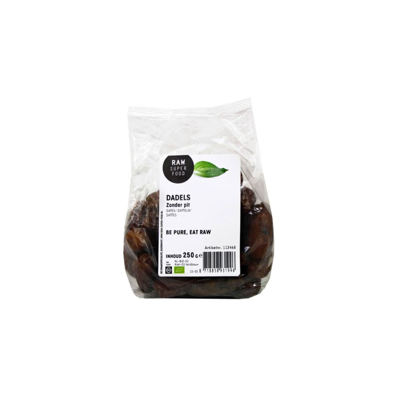 Raw Organic Food Dadels