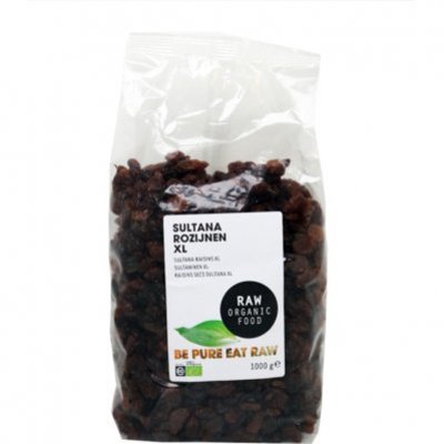 Raw Organic Food Rozijnen sultana biologisch