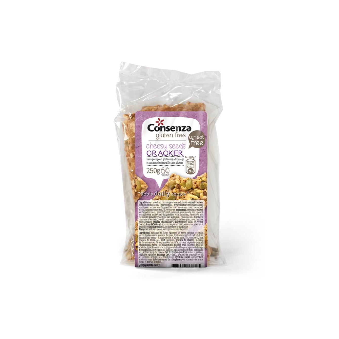 Consenza Crackers Kaas/ Pompoen