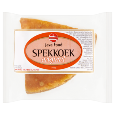 Java Spekkoek original