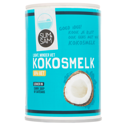 Sum en Sam Kokosmelk 6% vet