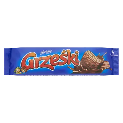 GrzeĆki Wafel met Cacaocrème Omhuld met Chocolade