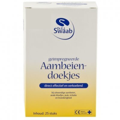Dr Swaab Geïmpregneerde aambeiendoekjes