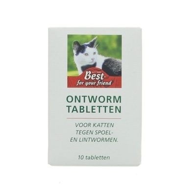 Best for your Friend Ontwormingskuur voor de kat