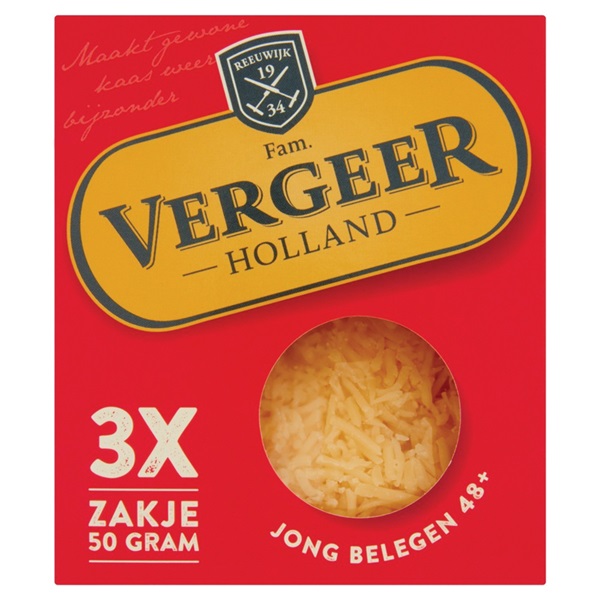 Vergeer jong belegen 48+ geraspt