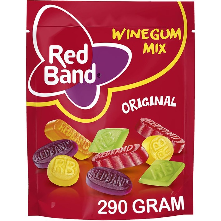 Red Band Winegum mix zacht zoet