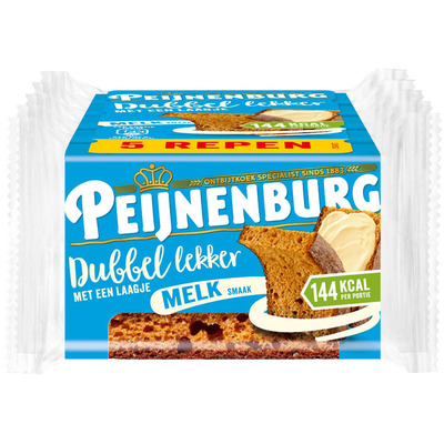 Peijnenburg Dubbel lekker melk 5-pack