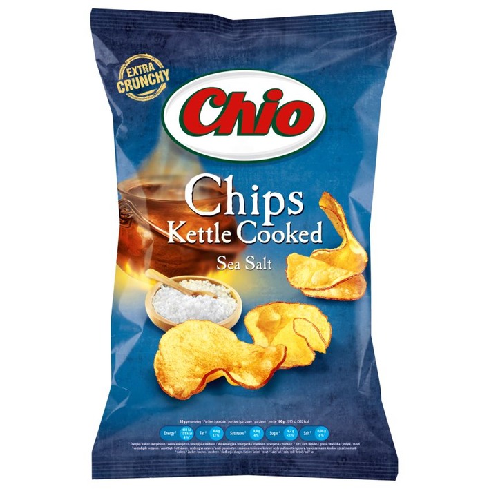 Chio Chips kettle cooked sea salt