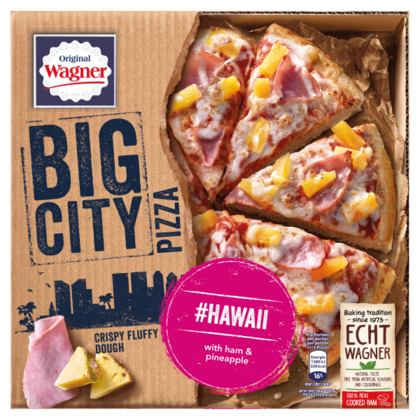 Wagner Big City pizza Hawaii