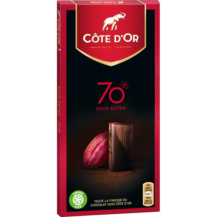 Côte d'Or Noir Intense 70% cacao