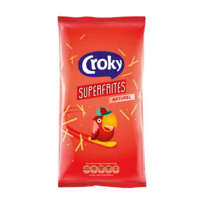 Croky Chips Superfrites Naturel