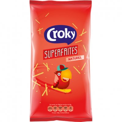 Croky Superfrites naturel