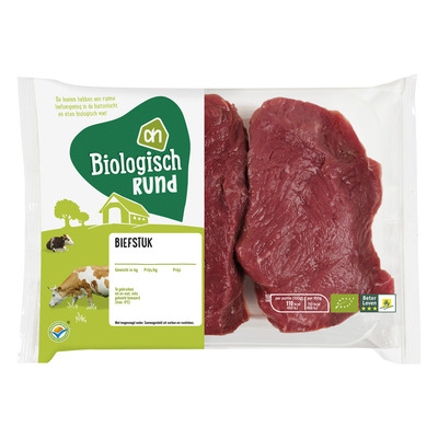 Huismerk Biologisch Biefstuk 2 stuks