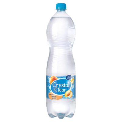 Crystal Clear Sparkling Peach Fles 1,5 Liter