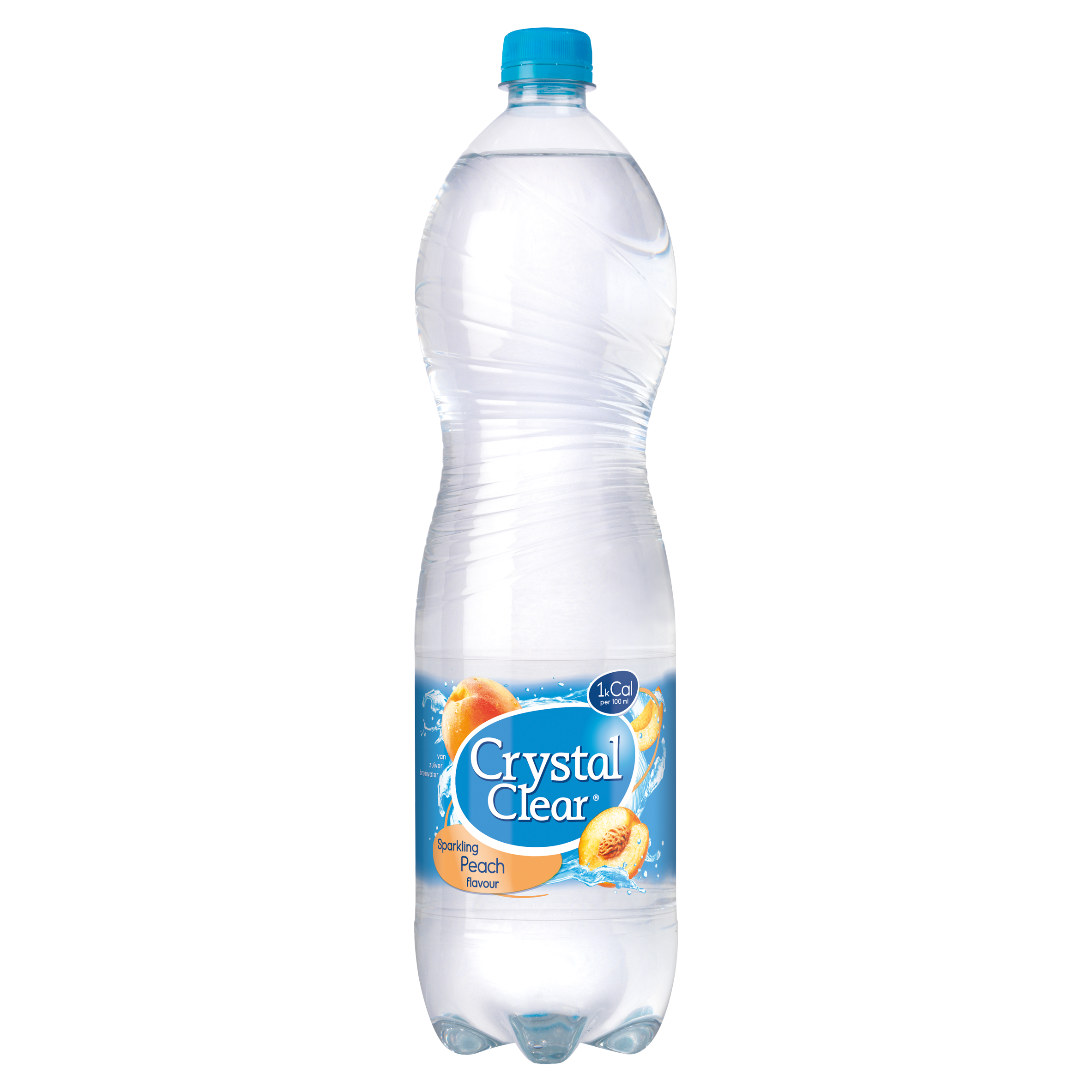 Crystal Clear Sparkling Peach Flavour 1,5 Liter