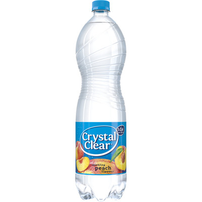 Crystal Clear Sparkling peach