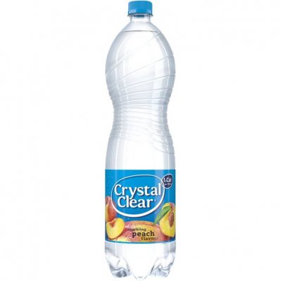 Crystal Clear Sparkling peach