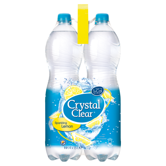 Crystal Clear lemon 4x 1.5 liter