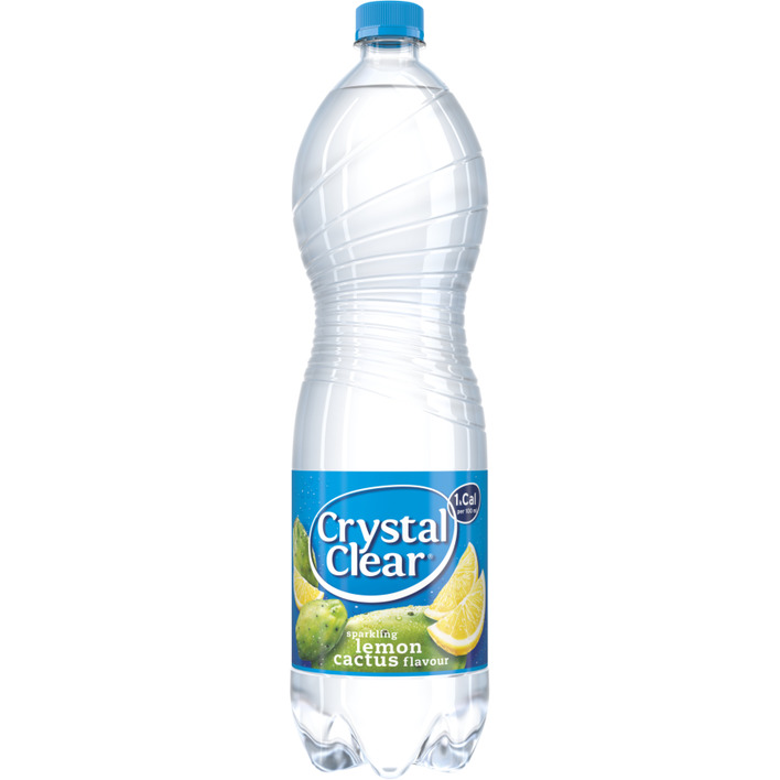 Crystal Clear Sparkling lemon-cactus