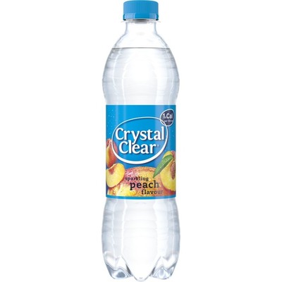 Crystal Clear Sparkling peach