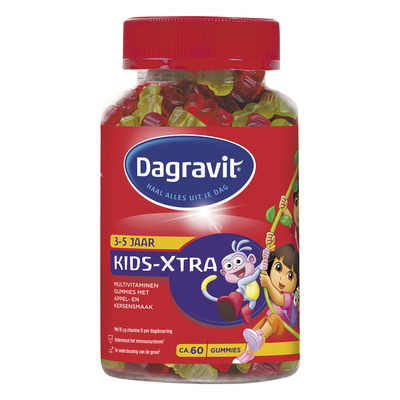 Dagravit Kids-Xtra multivitaminen gummies 3+