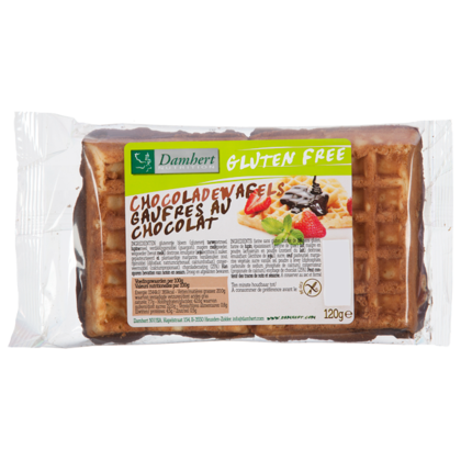 Damhert Glutenvrije eierwafels chocolade