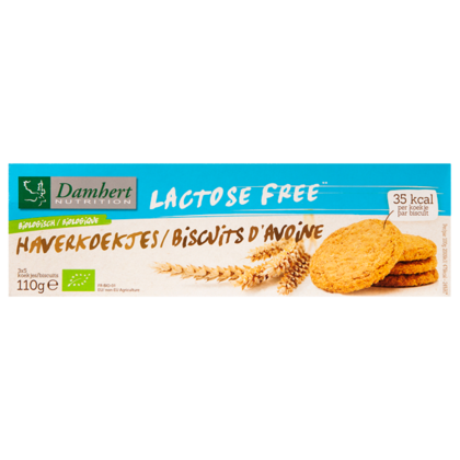 Damhert Lactosevrij haverkoeken