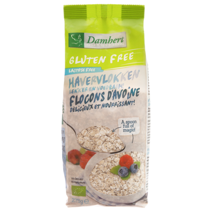 Damhert Glutenvrije havervlokken bio