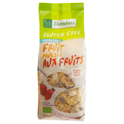 Damhert Glutenvrij muesli met fruit bio