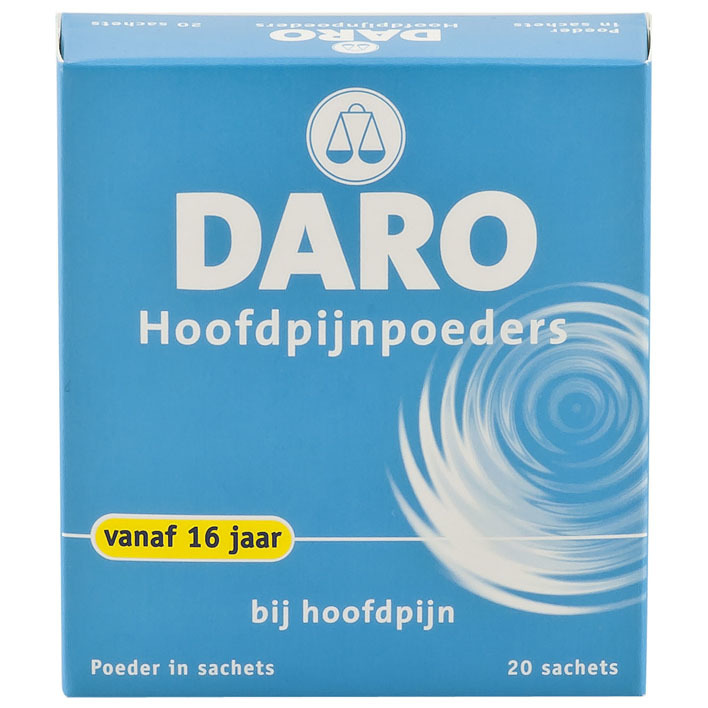 Daro Hoofdpijn poeders