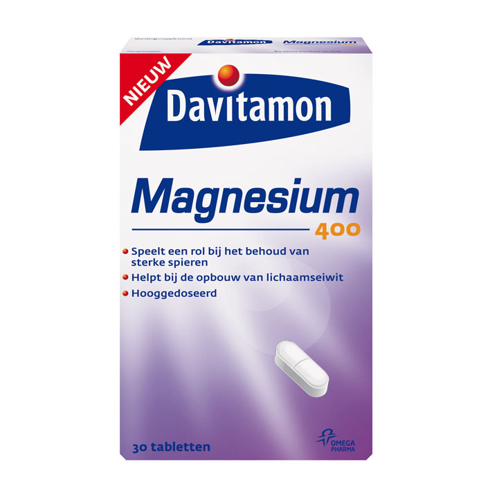 Davitamon Magnesium 400 mg tabletten