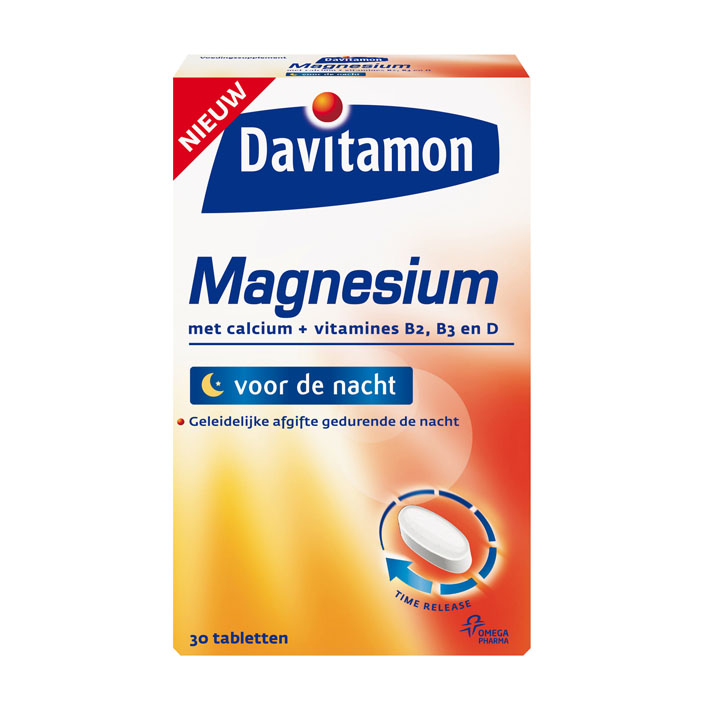Davitamon Magnesium tabletten voor de nacht